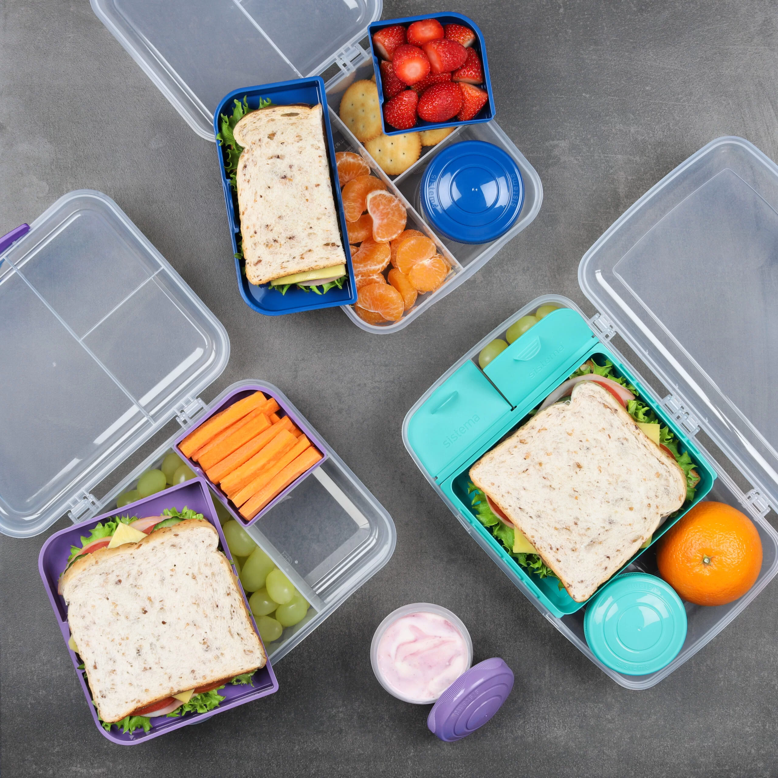 Sistema lunch boxes – pojemniki na żywność dla podróżujących